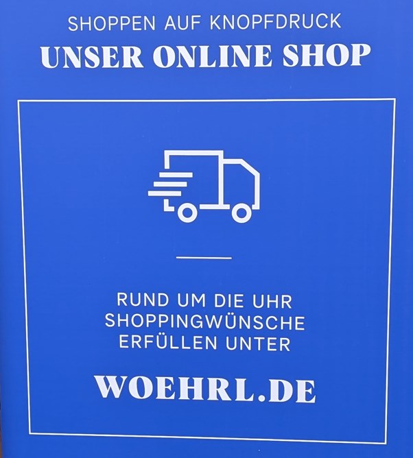 Shoppen auf Knopfdruck