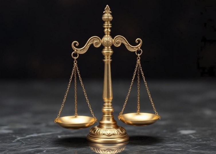 Die Waage der Gerechtigkeit