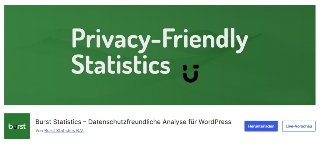 Statistik-Plugin: Burst