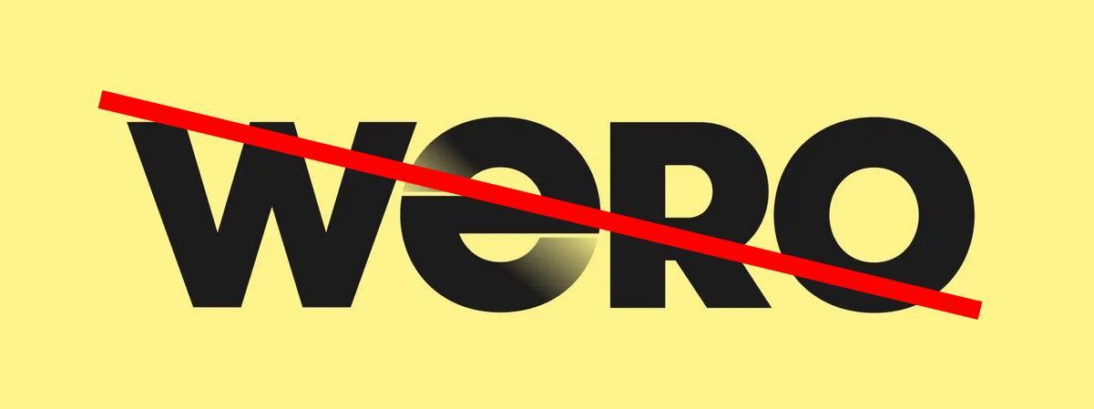 Wero-Logo durchgestrichen