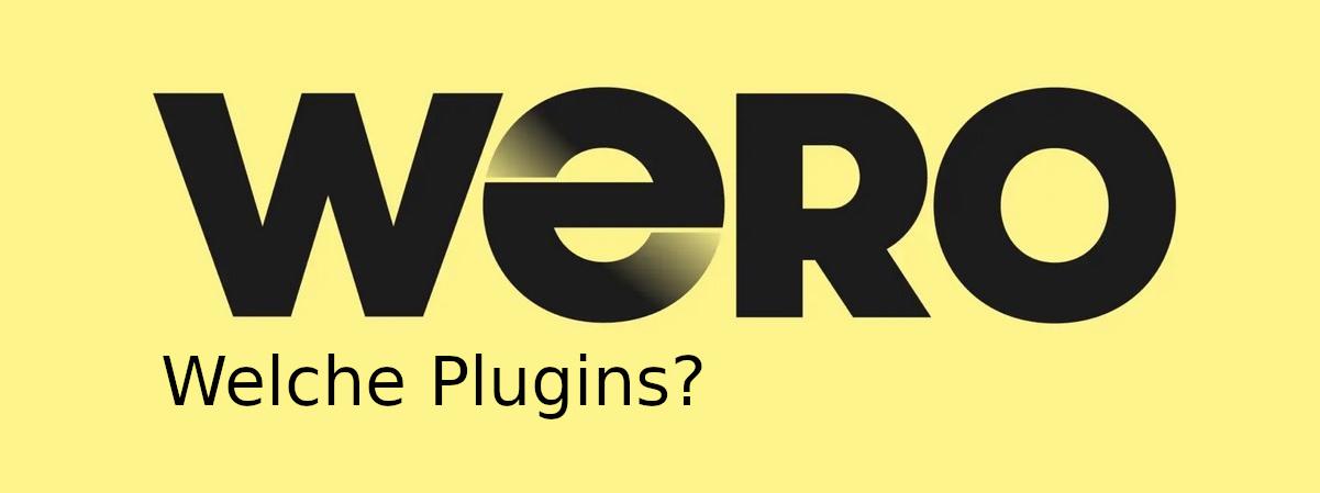 Wero-Logo mit Zusatz: Welche Plugins?
