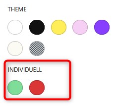 Farbergänzumgen in WordPress