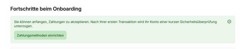 Onboarding geschafft