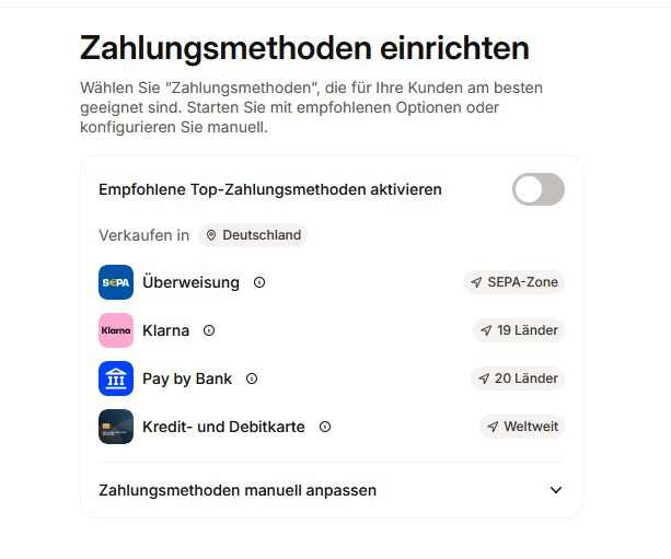 Zahlungsmethoden: Empfohlene Top-Zahlungsmethoden
