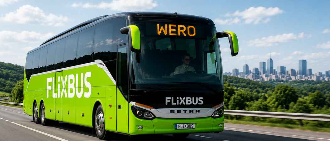 Steuert Flixbus Wero an?