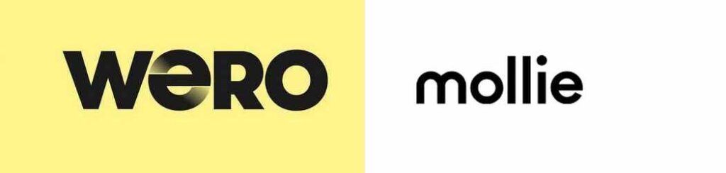 ;Logos von Wero und Mollie