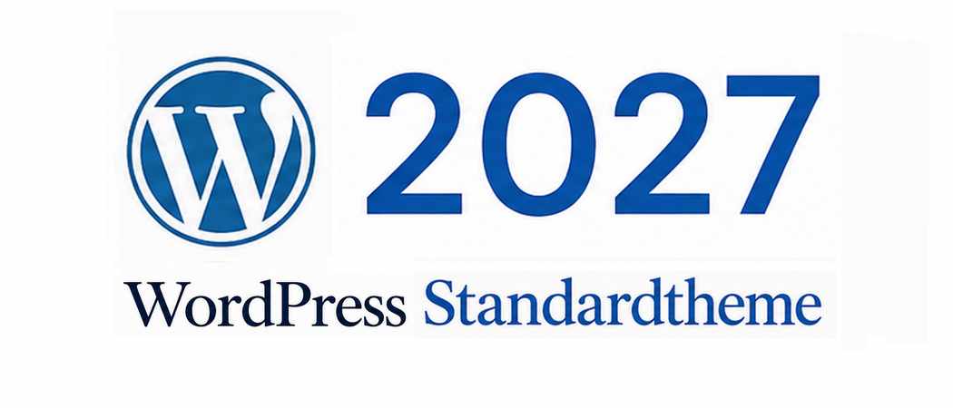 WordPress Theme 2027