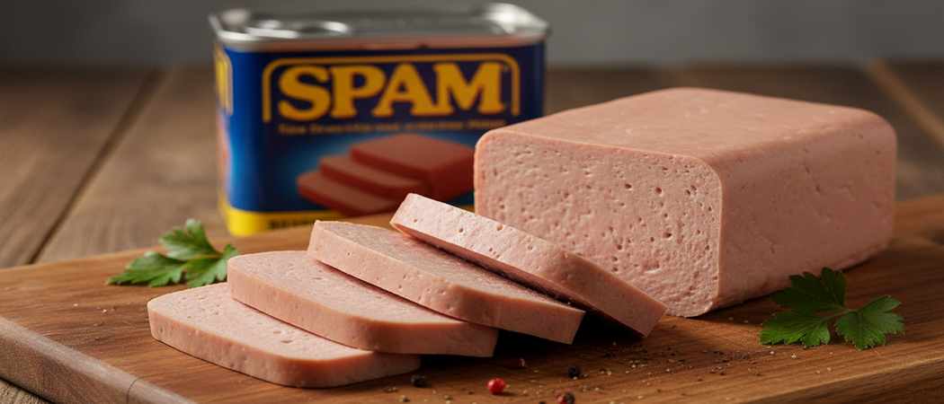 Fleischbüchse der Marke SPAM